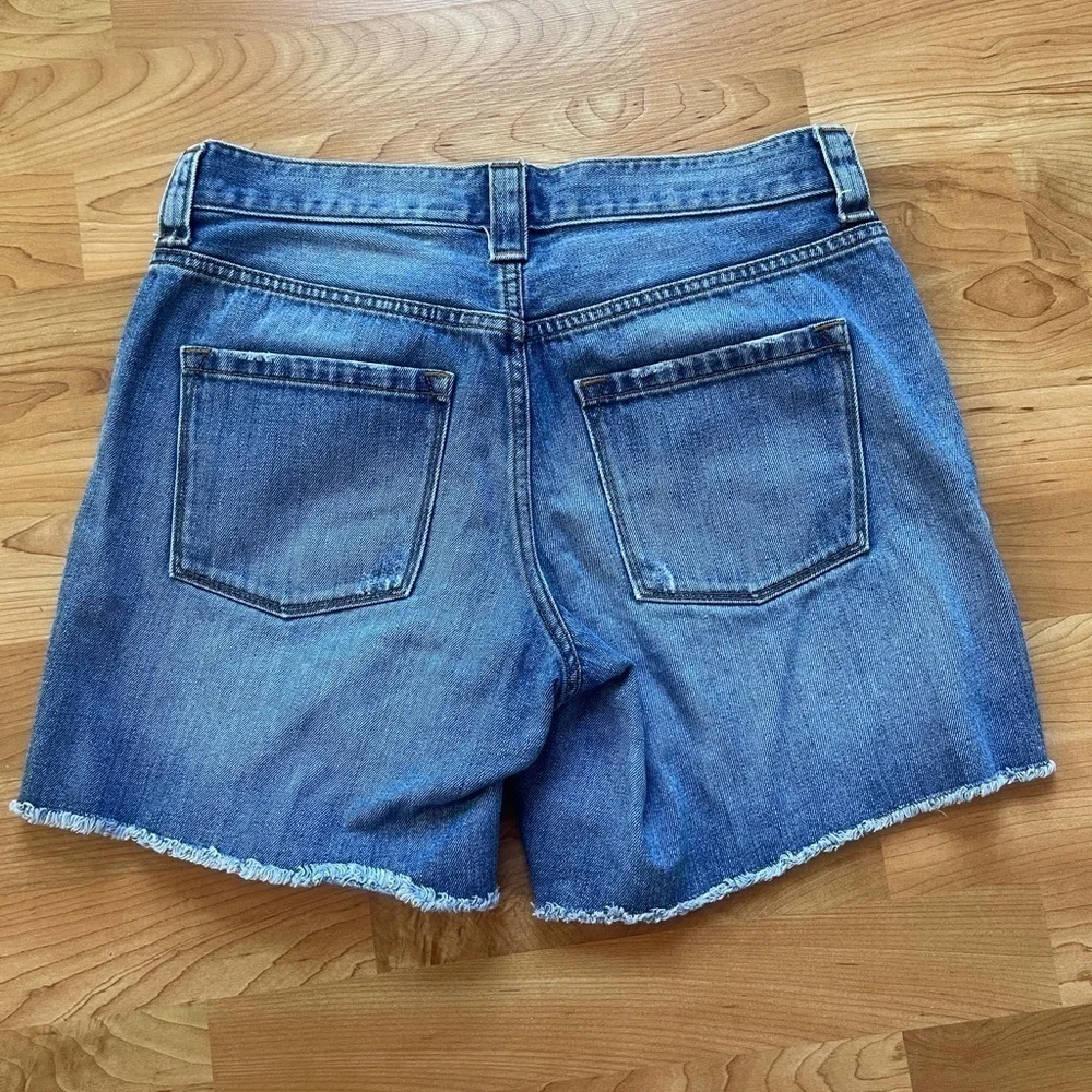 J.crew Denim Shorts Distressed